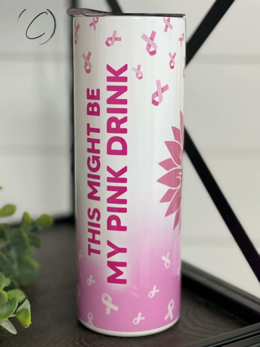 Pink Drink Starbucks 20oz Pink Tumbler