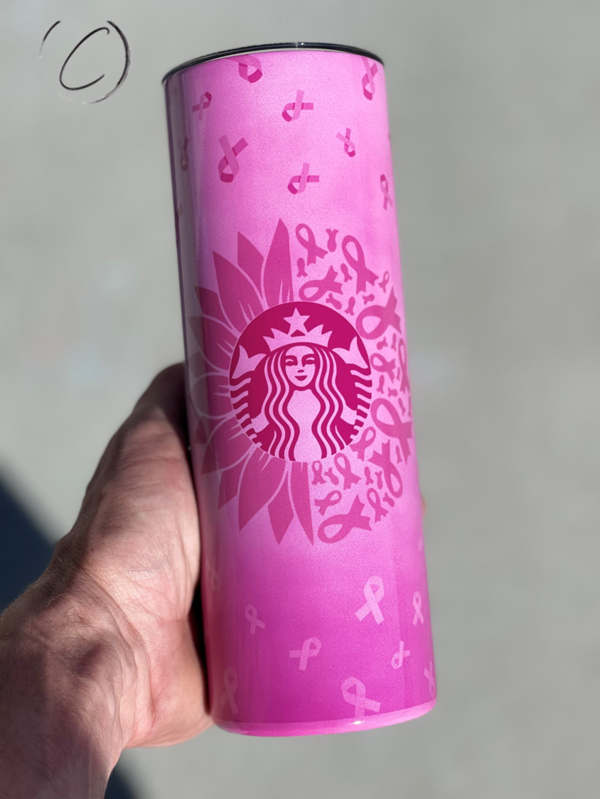 Pink Drink Starbucks 20oz Pink Tumbler