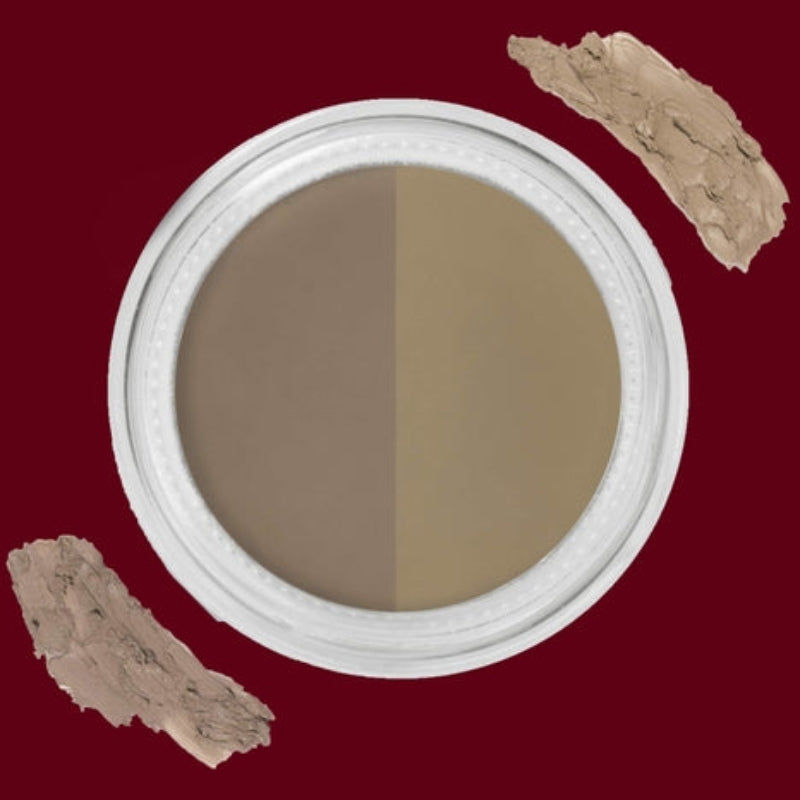4ever Magic Cosmetics Double Shade Seductive Eyebrow Gel with Angled & Spoolie Brush