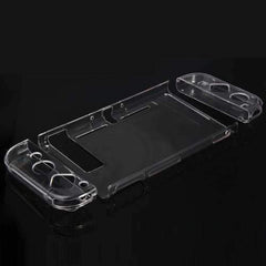 AMZER 4 in 1 Crystal Hard Shell Case for Nintendo Switch Body and