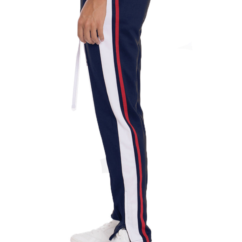 Men’s Track Pants – Side Stripe Athletic Joggers in Multiple Colors