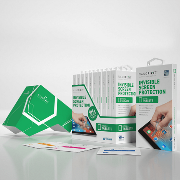 NANOFIXIT Invisible Screen Protection Antibacterial Film Phone Screen Shield