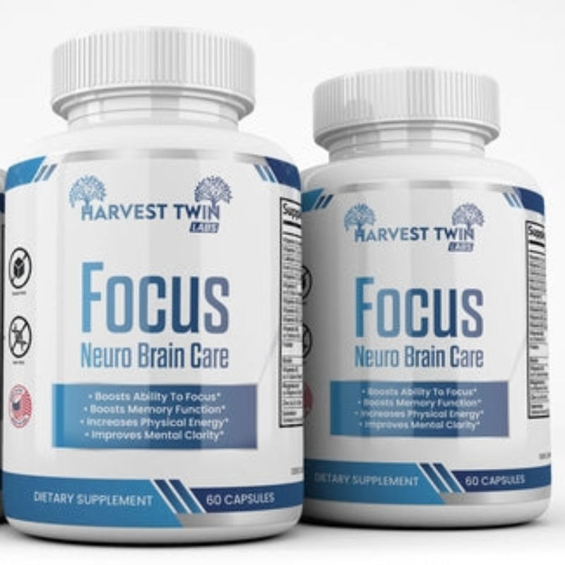 Harvest Twin Labs Focus Neuro Brain Care 60 Capsules