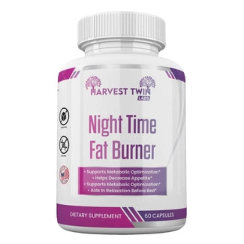 Harvest Twin Labs Night Time Fat Burner Dietary Supplement – 60 Capsules