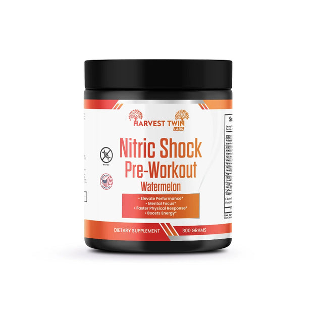 Harvest Twin Labs Nitric Shock Pre-Workout Watermelon – 300g