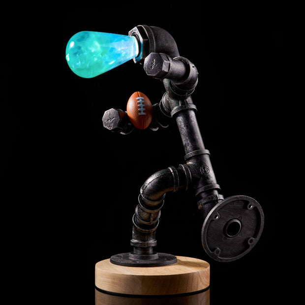 Blue Resin LED Decorative Bulb Lamp with Vintage Base