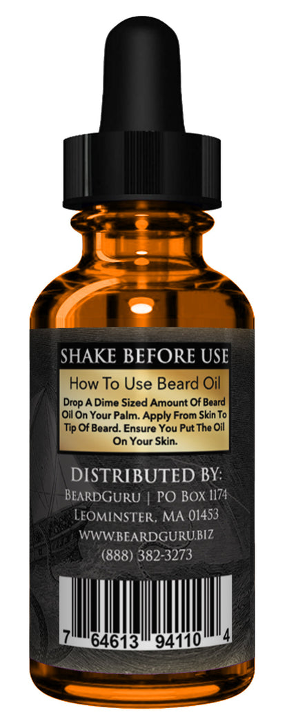 Beard Guru Premium  Rum Beard Oils 1 oz.