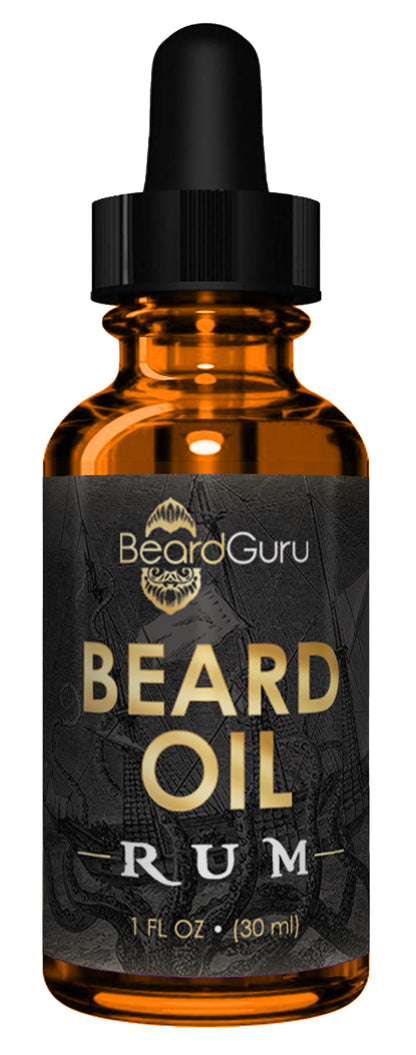Beard Guru Premium  Rum Beard Oils 1 oz.
