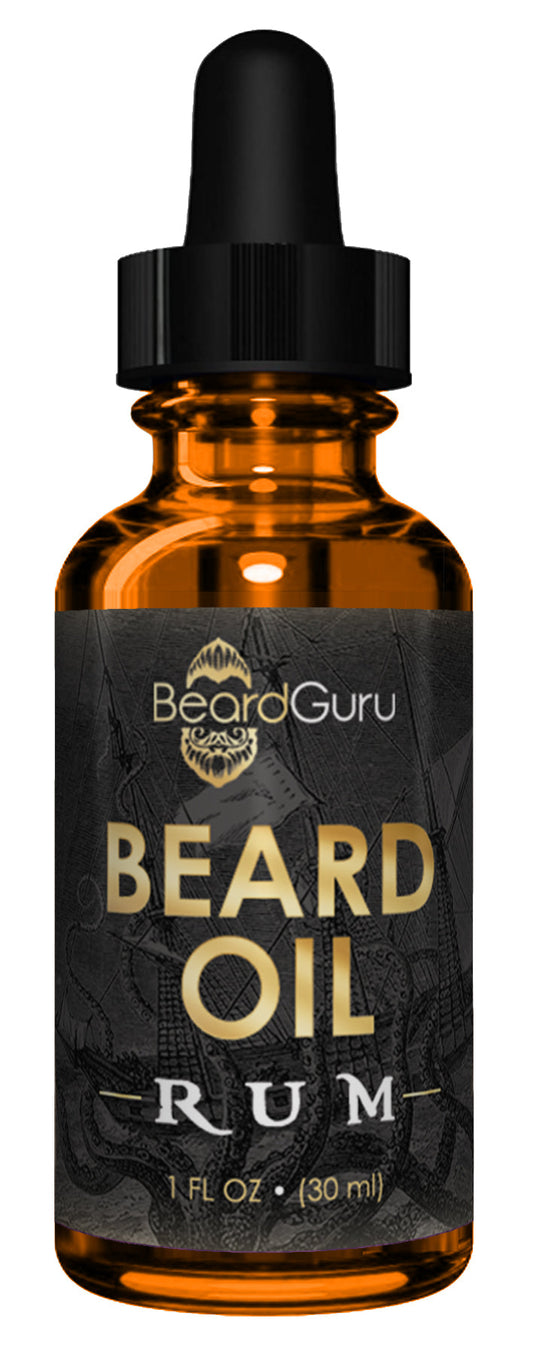 Beard Guru Premium  Rum Beard Oils 1 oz.