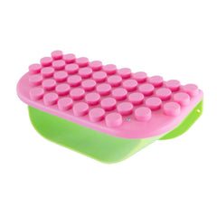 UNiPLAY Soft Building Blocks Storage Shelf Pink