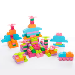 UNiPLAY Soft Building Blocks Plus Series 80pcs Pastel Color