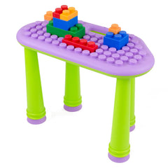 UNiPLAY Soft Building Blocks Table UNiPetal Yellow