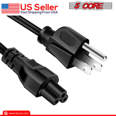 5Core AC Power Cord 6Ft 2 Prong US Male to Female Extension Adapter