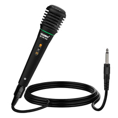 5Core XLR Microphone Dynamic Mic Karaoke Singing Studio Mics Handheld