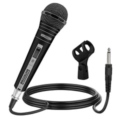 5Core XLR Microphone Dynamic Mic Karaoke Singing Studio Mics Handheld