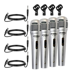 5Core XLR Microphone Dynamic Mic Karaoke Singing Studio Mics Handheld