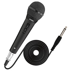 5Core XLR Microphone Dynamic Mic Karaoke Singing Studio Mics Handheld