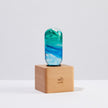 EP LIGHT Resin LED Decorative Lamp with Wooden Base