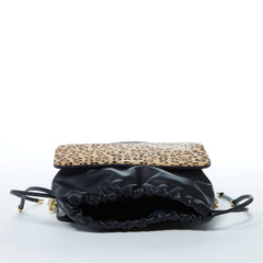 Patricia Black Leopard Leather Purse