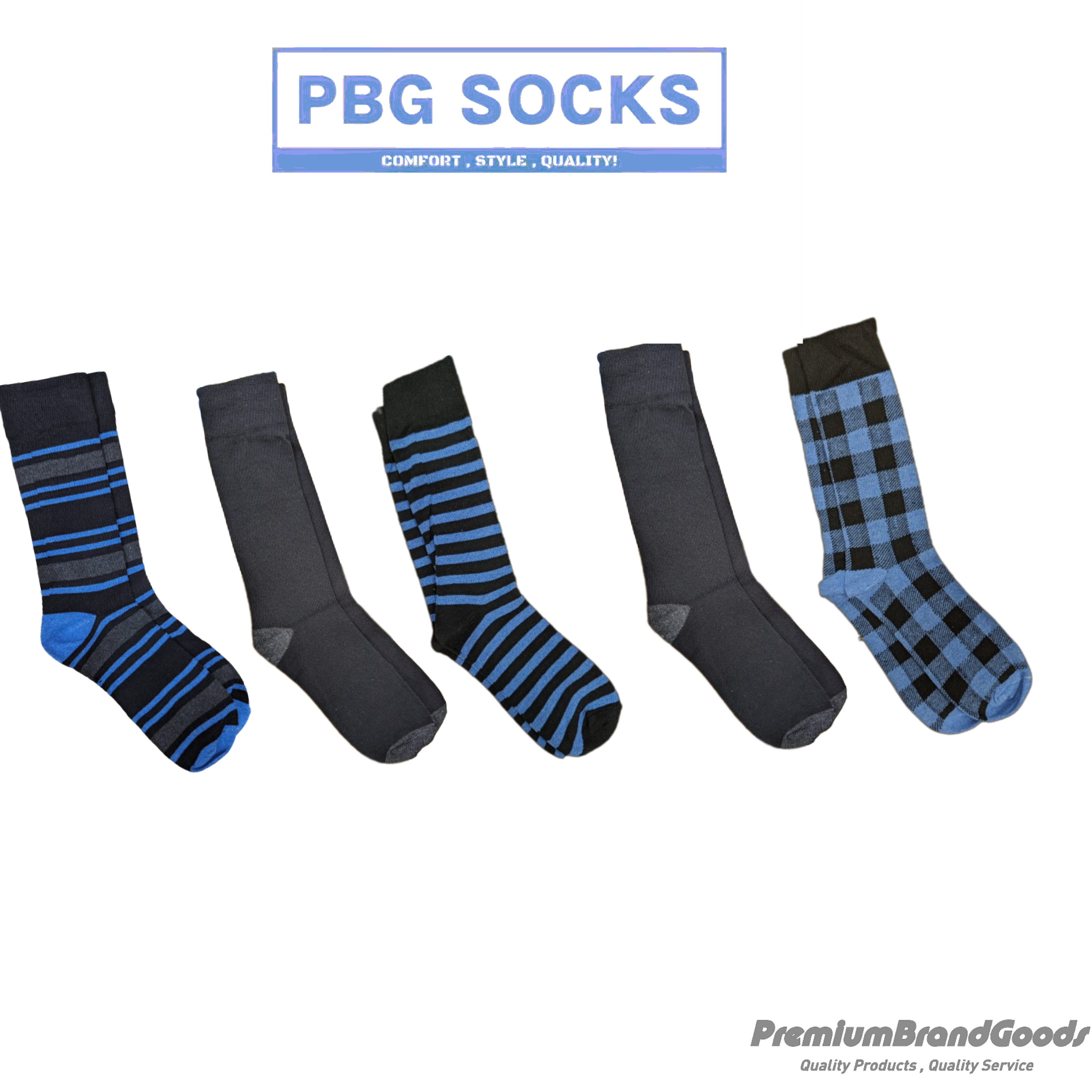 PBG Men's Dress Socks