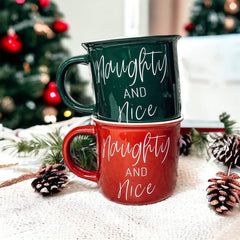 Naughty & Nice Holiday Mug