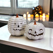 LED B&W Pumpkin