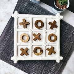 Faux Bamboo Tic Tac toe