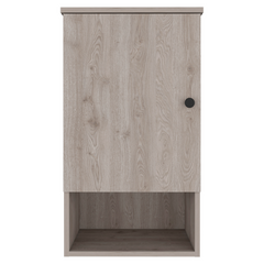 Medicine Cabinet Porto, Two Internal Shelves, Light Gray Finish