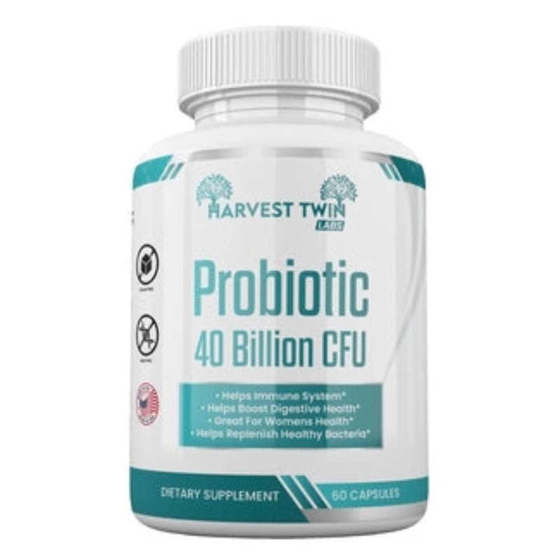 Harvest Twin Labs Probiotic 40 Billion CFU Dietary Supplement – 60 Capsules
