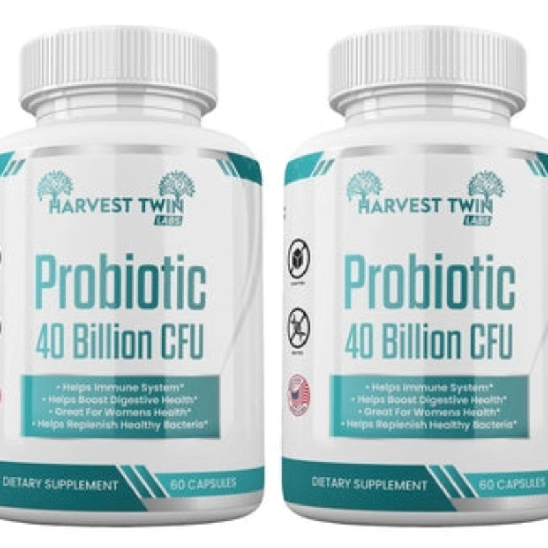 Harvest Twin Labs Probiotic 40 Billion CFU Dietary Supplement – 60 Capsules