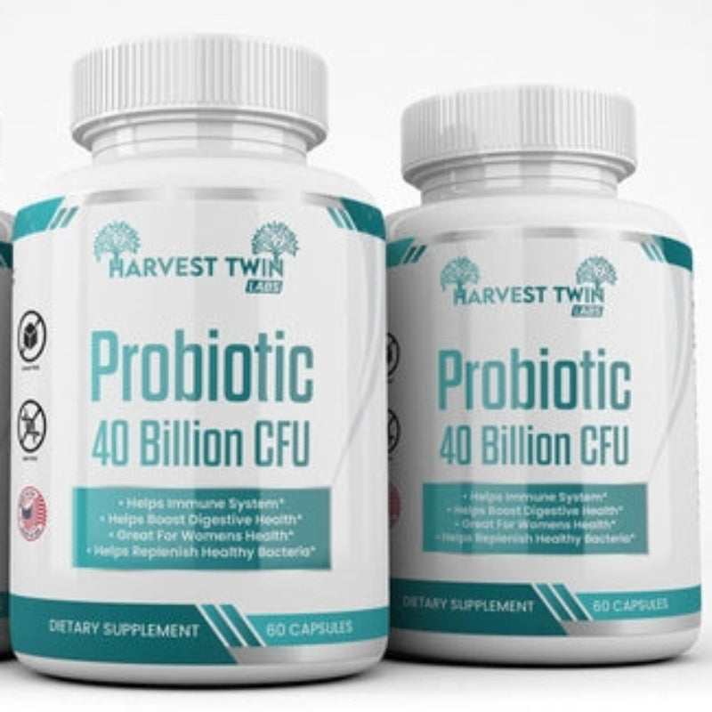 Harvest Twin Labs Probiotic 40 Billion CFU Dietary Supplement – 60 Capsules