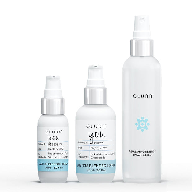 OLURA You Custom Blended Serum with Niacinamide, Peptides & Vitamin C – 30ml