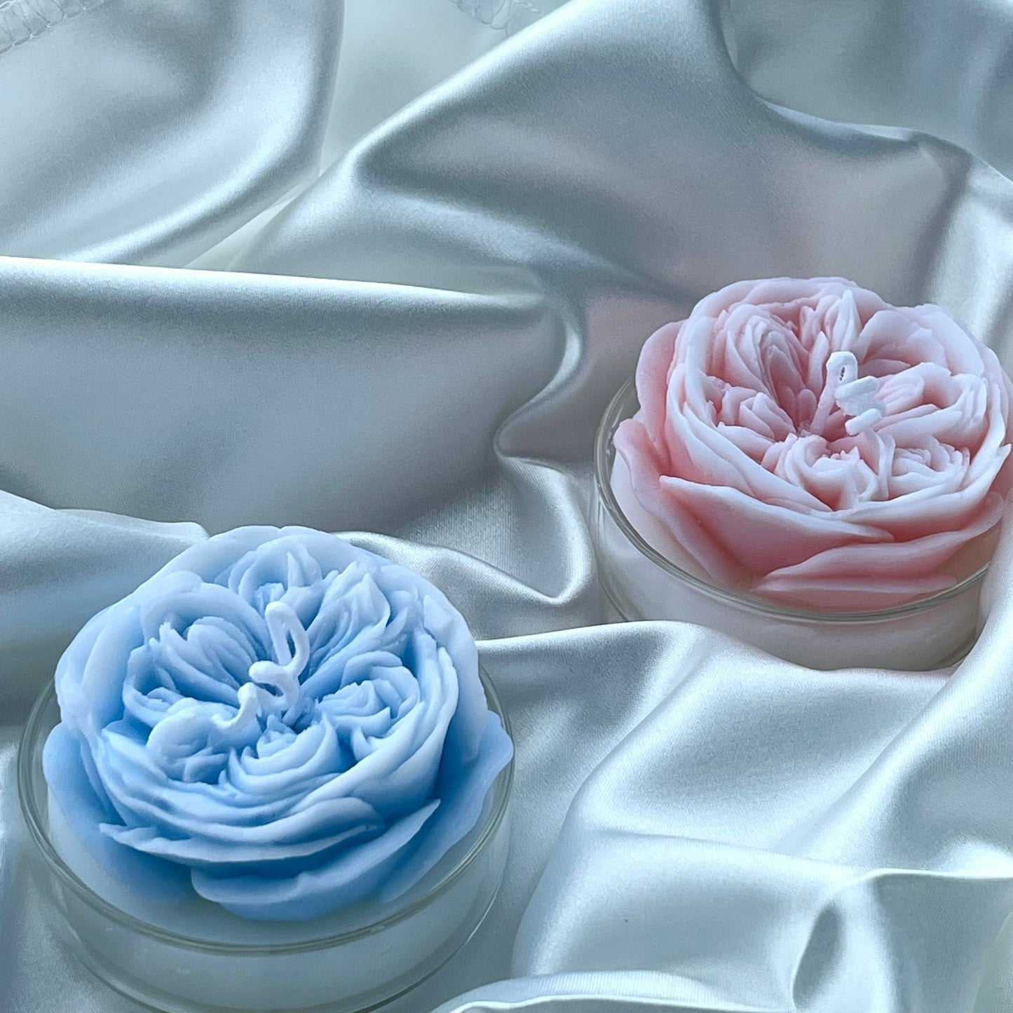 2-Pack Rose Candle