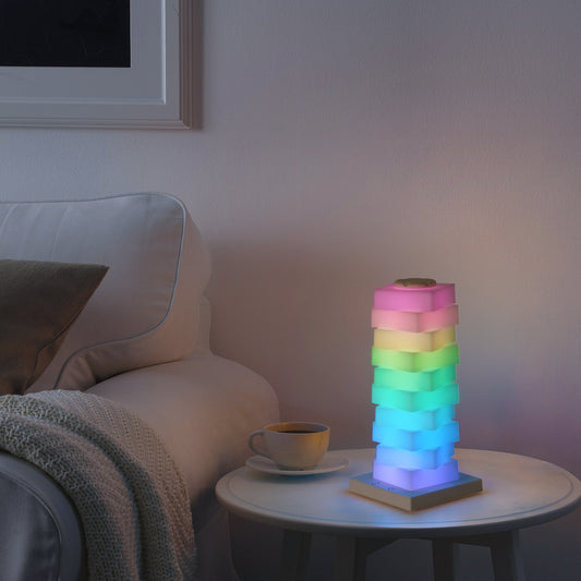 RGB Rotating Splicing Table Lamps.