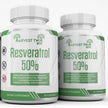 Harvest Twin Labs Resveratrol 50% Dietary Supplement – Antioxidant Support Capsules (60 Capsules)