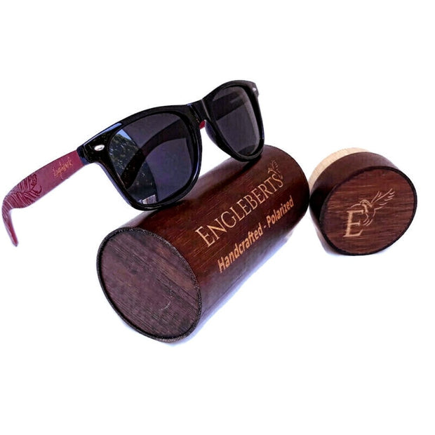 Rosewood Engraved Sunglasses