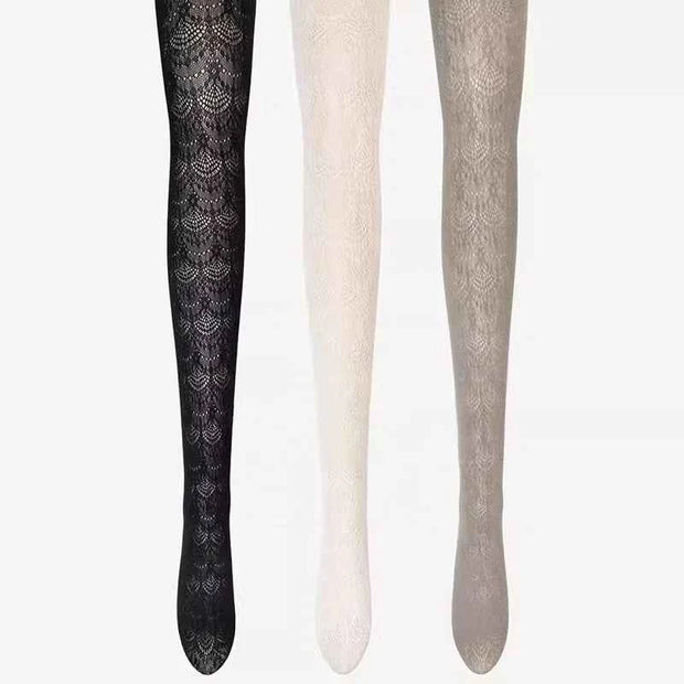 Lace Tights Hosiery | Soft, Stretchable, and Comfortable Legwear in Multiple Colors