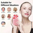 3in 1 Ice Face Roller Facial Skincare Ice Roller Set,Facial Roller Gua Sha Face Tool Set,Care Tool Beauty Set Face Massage Tool 
