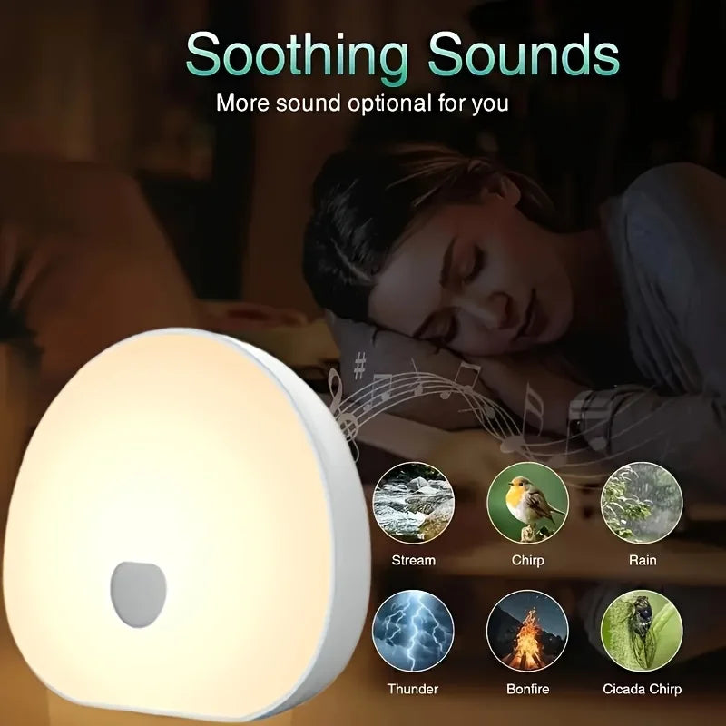 White Noise Night Light with 7 Color Ambient Light