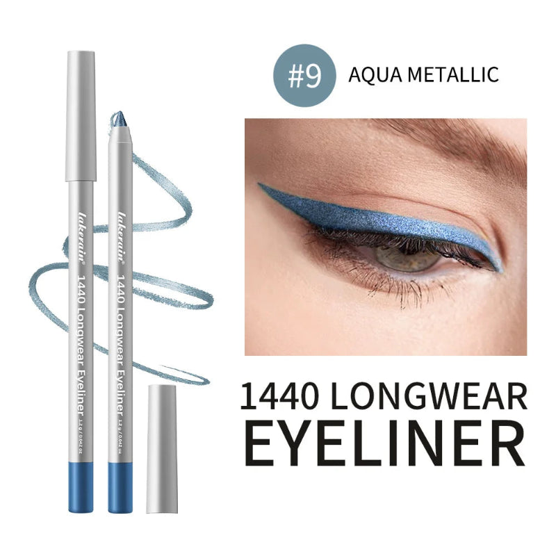 12 Colors Eyeliner Pencil – Long-Lasting Waterproof Smudge-Proof Smokey Eye Makeup