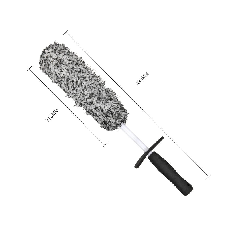 SEAMETAL Microfiber Wheel Cleaning Brush Non-Slip Soft Car Wash Mitt