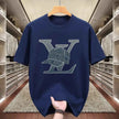 Louis Vuitton Logo Graphic T-shirt – Stylish Casual Wear for Men | Multi-Color Options