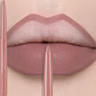 Matte Mauve Lipstick Pencil – Long-Lasting Waterproof Non-Stick Velvet Lipliner Crayon