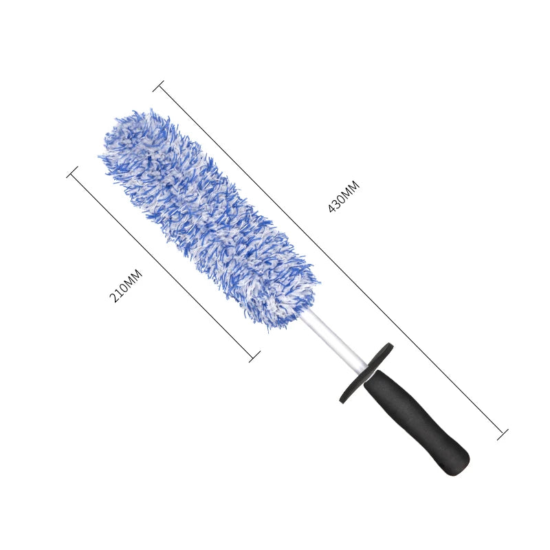 SEAMETAL Microfiber Wheel Cleaning Brush Non-Slip Soft Car Wash Mitt