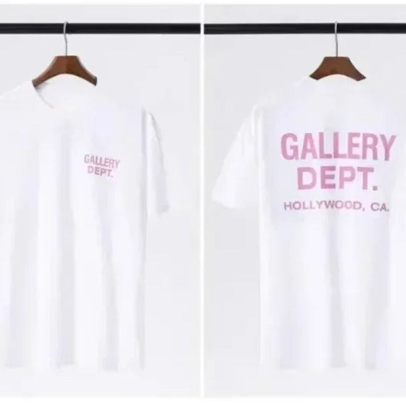 GALLERY DEPT. Hollywood CA Graphic Short Sleeve T-Shirt – Black & White
