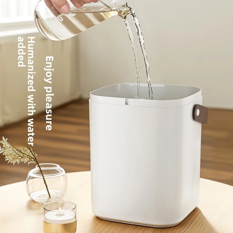 1.8L Large Capacity Humidifier with Three Nozzle Spray, Night Light & Double Filter Aromatherapy Mist Machine for Bedroom, Car & Home