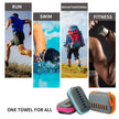 30×80cm Cooling Sports Towel with EVA Case