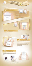 Face Clean Soft Tissue 24 Packs 3 Layer Absorbent Facial Tissue Paper