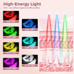Portable Silicone LED Face Mask – 8 Color LED Red Light & Near Infrared Therapy Facial Mask for Skin Care