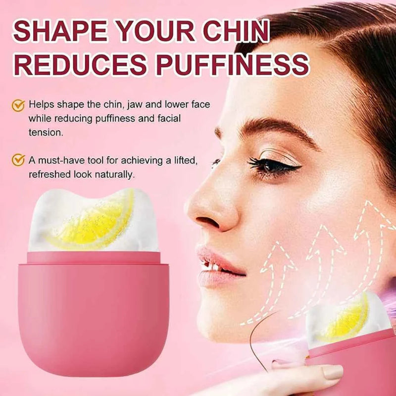 Ice Roller for Face & Eye Face Massage Silicone Ice Mold for Face Beauty Puffiness Relief Facial Massager Skin Care Tools Summer